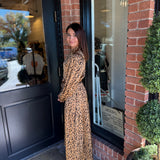 Jasmine Leopard Maxi Dress