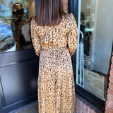 Jasmine Leopard Maxi Dress