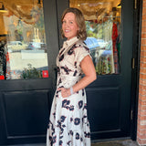 Lanette Button Midi Dress