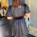 Kelli Black Mini Dress