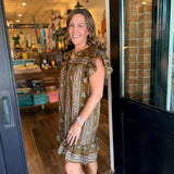 Martha Floral Mini Dress