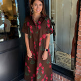 Olivia Midi Shirt Dress