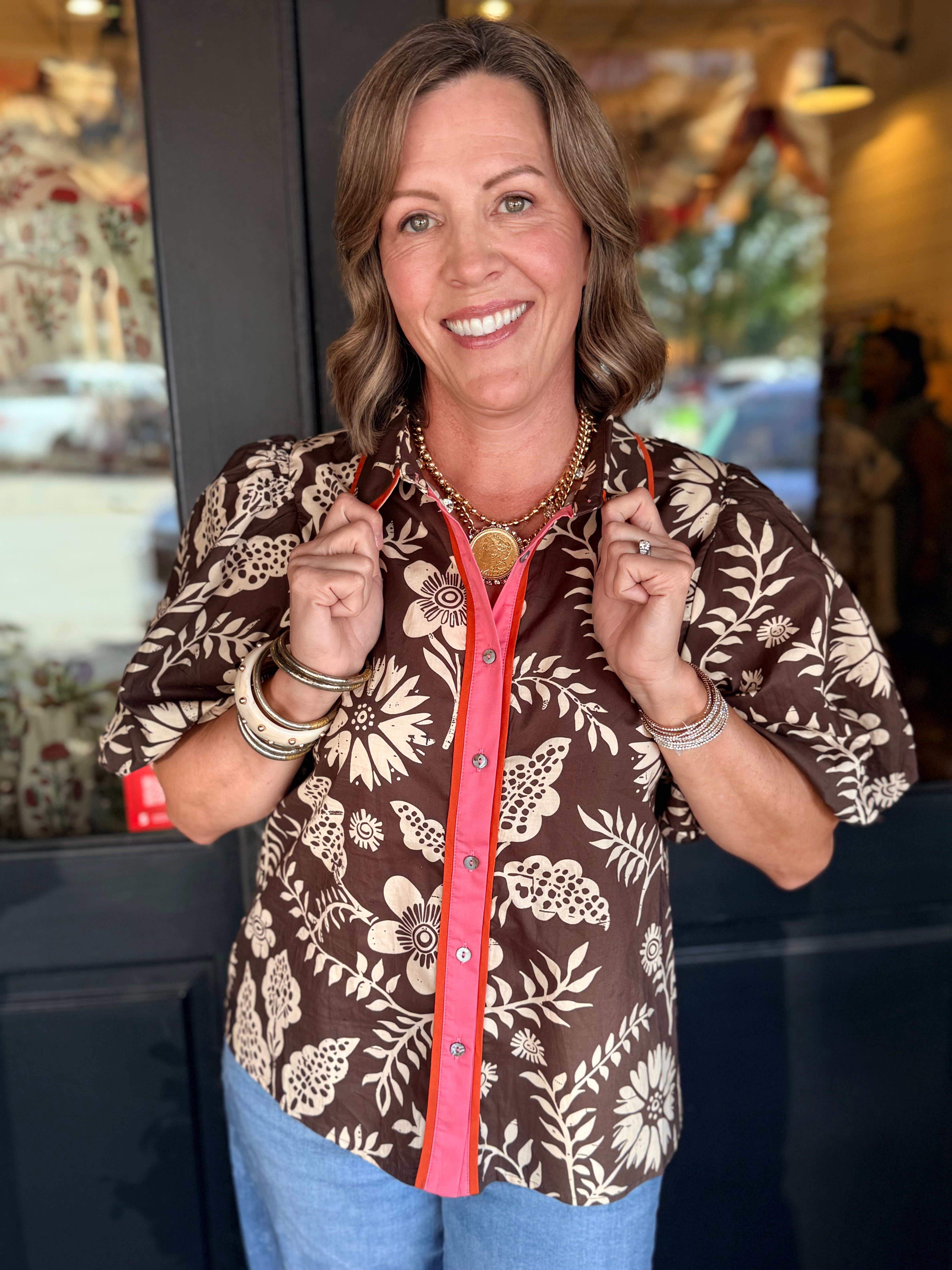 Cameron Floral Knit Top – Red Bird Mercantile Cameron Floral Knit Top – Red Bird Mercantile