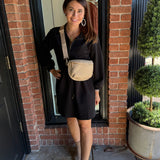 Melinda Black Knit Dress