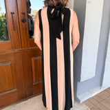 Alisha Back Tie Midi Dress