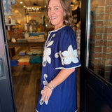 Carianne Floral Embroidery Detail Dress