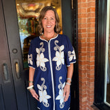 Carianne Floral Embroidery Detail Dress