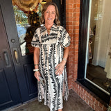 Brenda Smocked Midi Dress