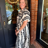 Brenda Smocked Midi Dress