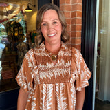 Brenda Smocked Midi Dress