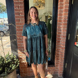 Nancy Velvet Mini Dress