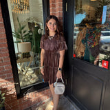 Nancy Velvet Mini Dress