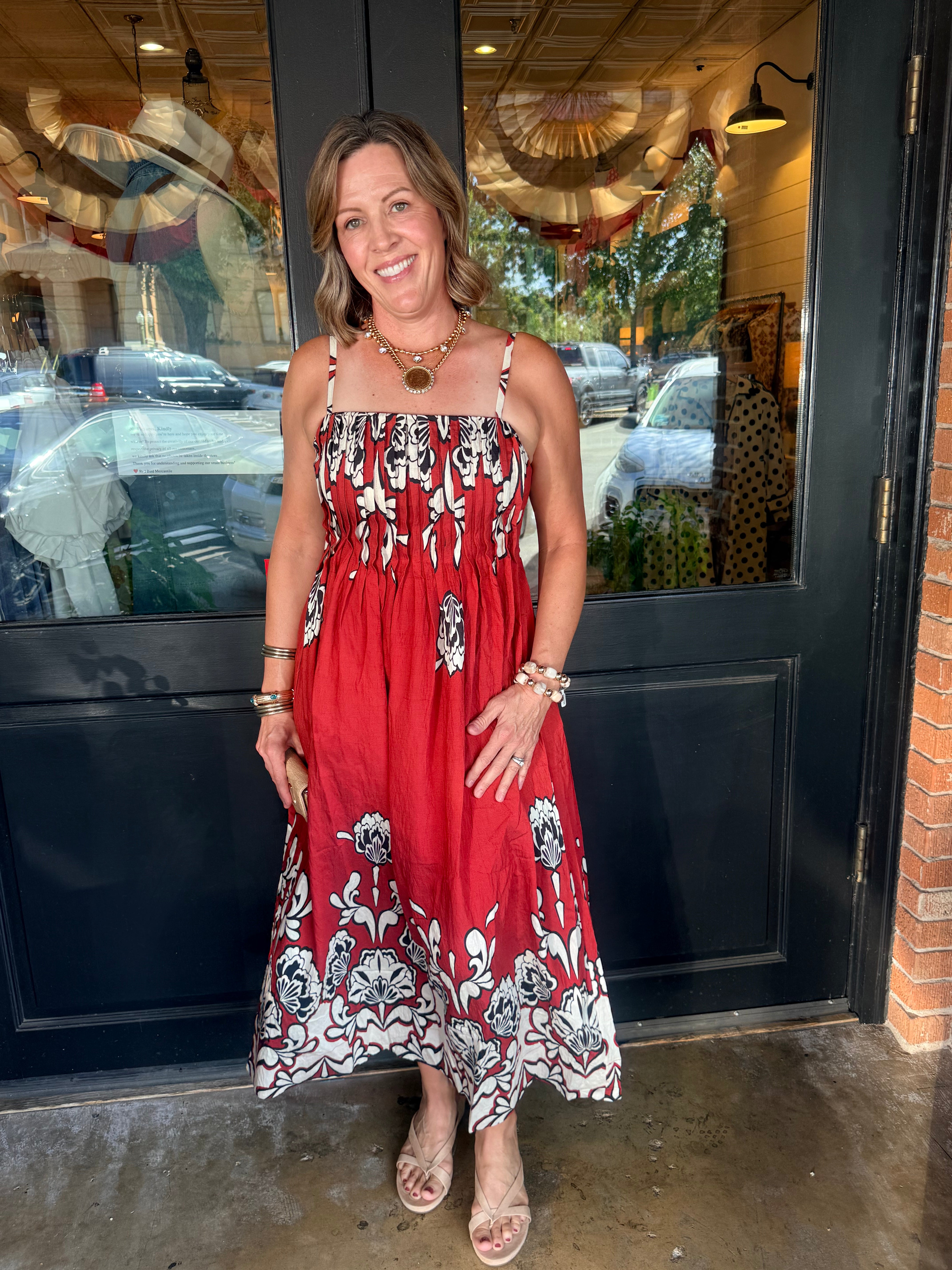 Lashell Floral Maxi Dress