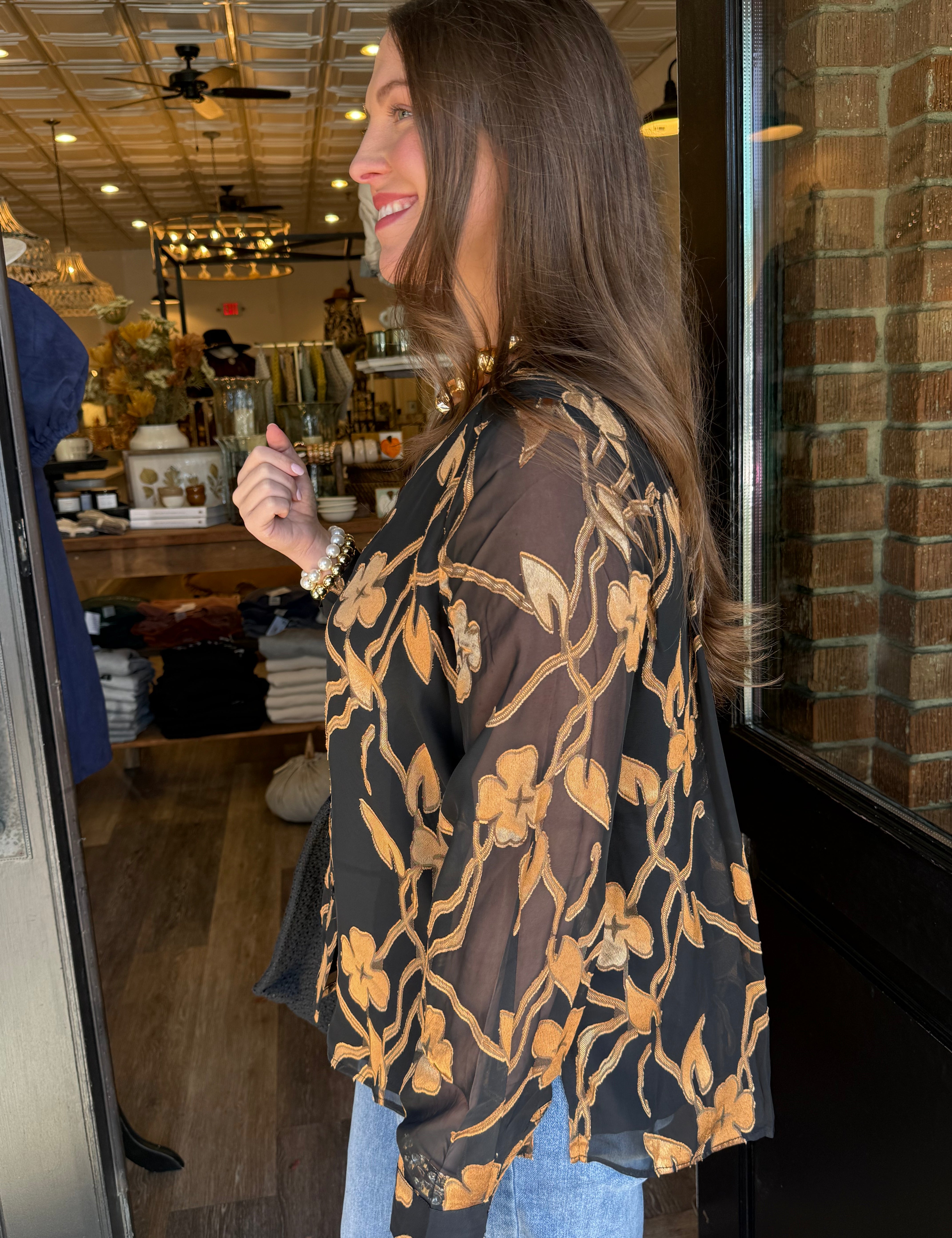 Stella Button Down  Blouse