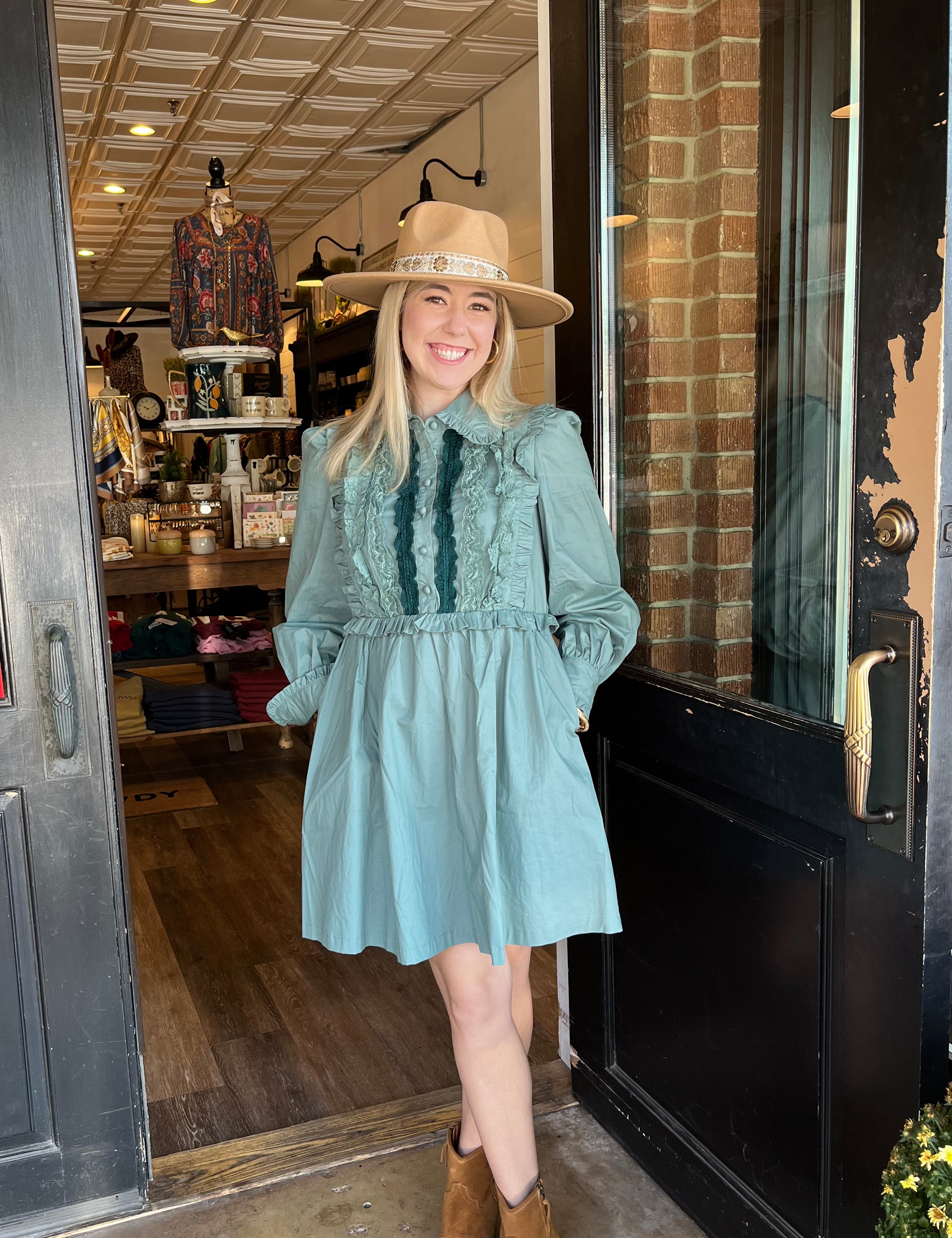 Becca Frilled Dress