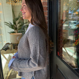 Brianna Grey Sweater