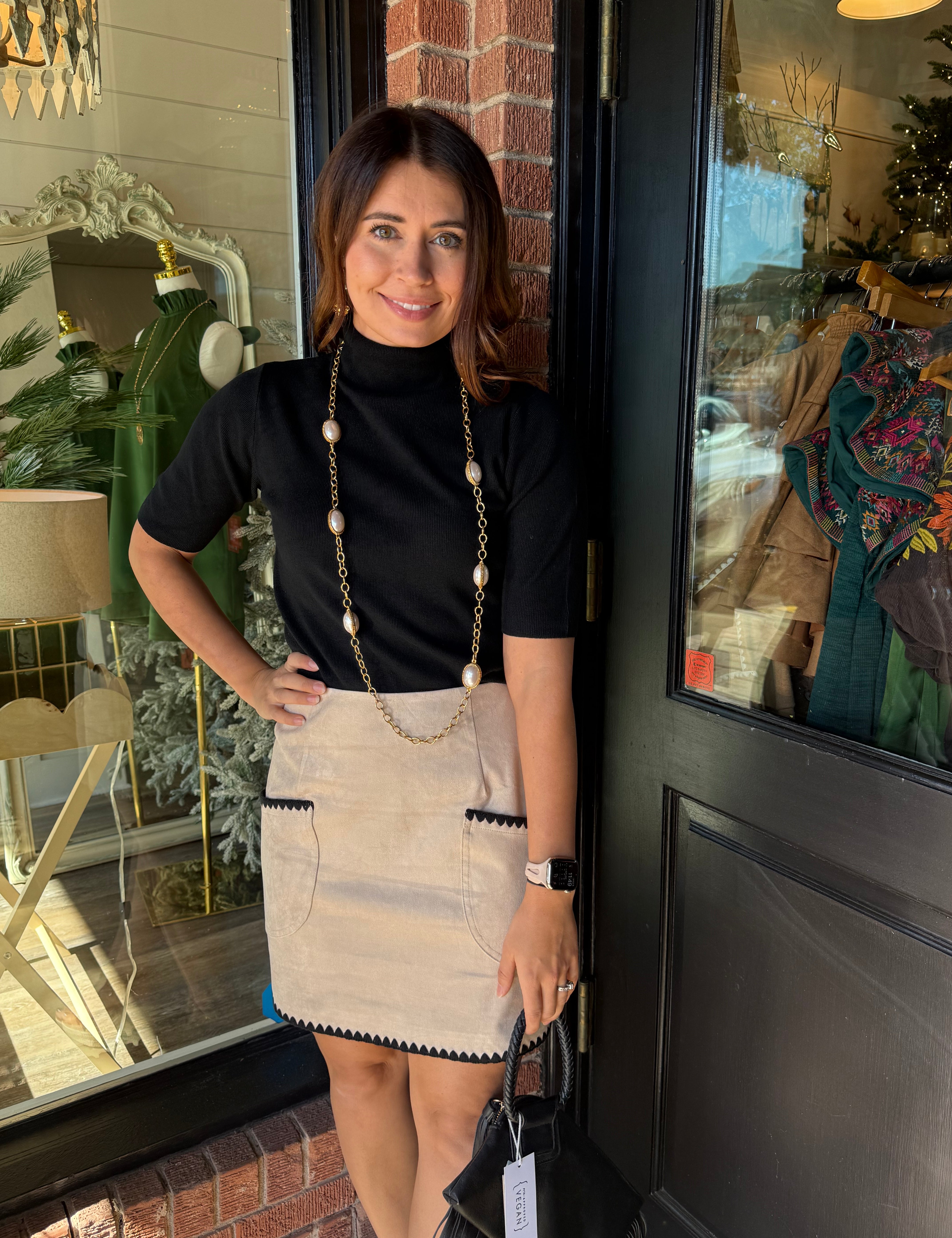 Sandy Mock Turtleneck