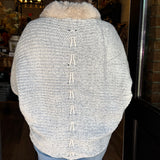 Shelley Fur Trim Cardigan