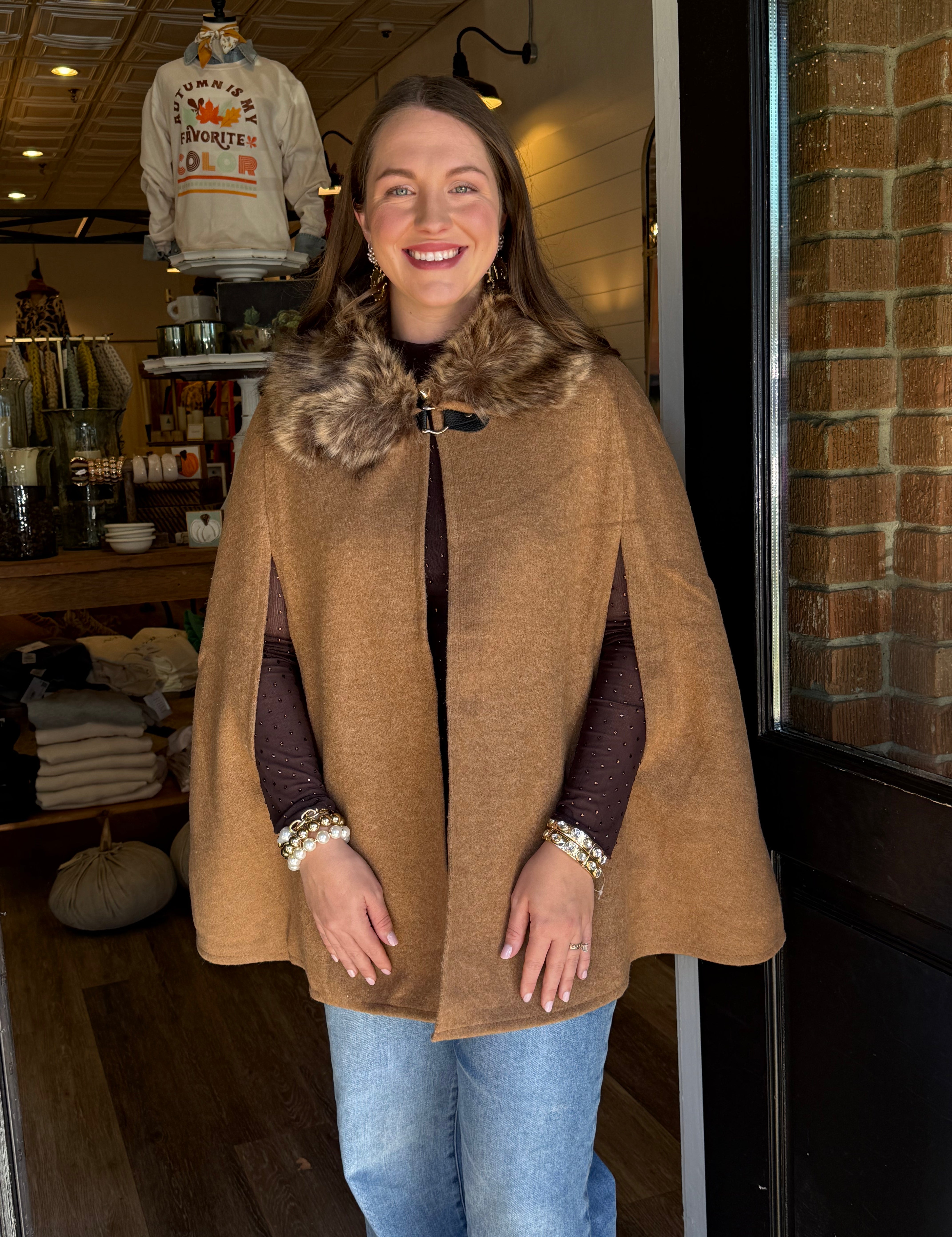 Cassie Knit Poncho