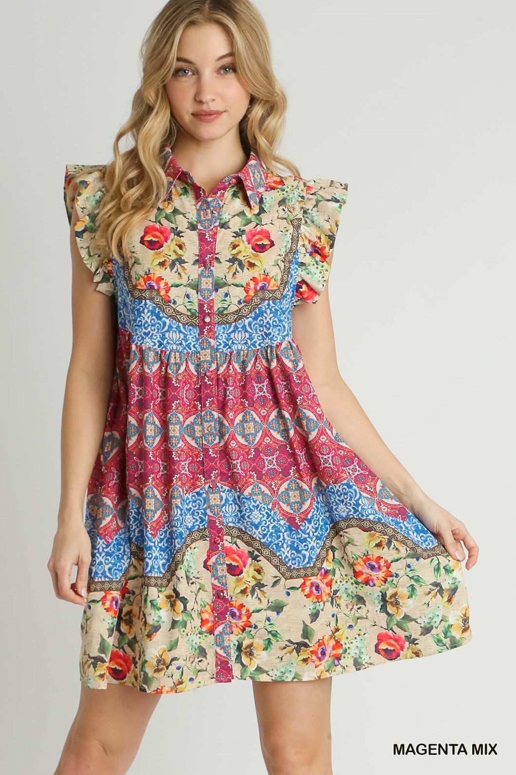 Charlotte Floral Print Dress