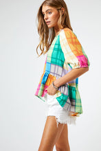 Load image into Gallery viewer, Shannon Plaid Top
