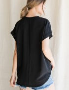 Aria Cap Sleeve Top