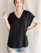 Aria Cap Sleeve Top