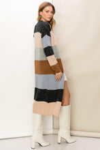 Load image into Gallery viewer, Faye Long Striped Cardigan
