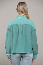 Load image into Gallery viewer, Adeline Flap Pocket Shacket

