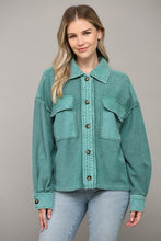 Load image into Gallery viewer, Adeline Flap Pocket Shacket
