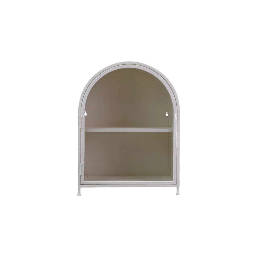 Textured Metal Wall Cabinet