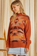 Load image into Gallery viewer, Amber Aztec Sweater
