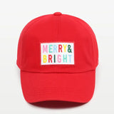 MERRY & BRIGHT Patch Cap