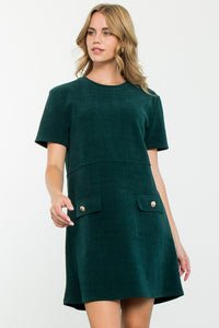 Jade Chenille Dress
