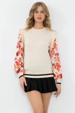 Load image into Gallery viewer, Alice Floral Sleeve Top
