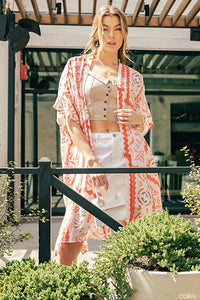 Braelynn Aztec Kimono