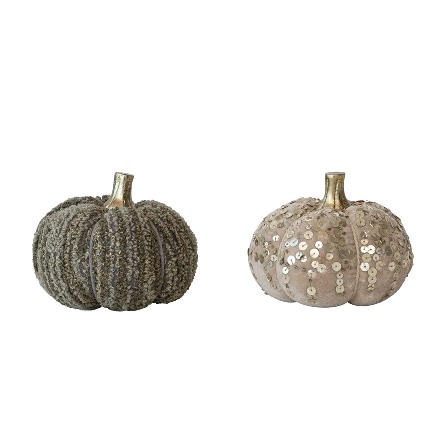 4" Cotton Pumpkin