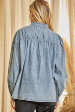 Load image into Gallery viewer, Charlie Denim Top
