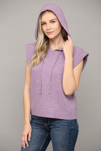 Clara Hooded Sleeveless Top