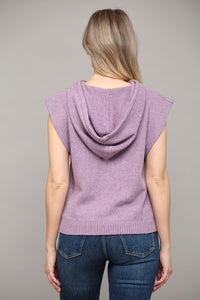 Clara Hooded Sleeveless Top