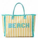 Striped Beach Tote