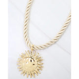 Gold Sun Necklace