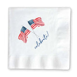 American Flag Cocktail Napkins