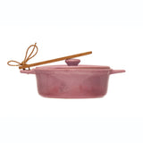 Stoneware Brie Baker- Pink