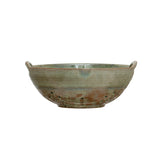 Stoneware Berry Bowl-Aqua