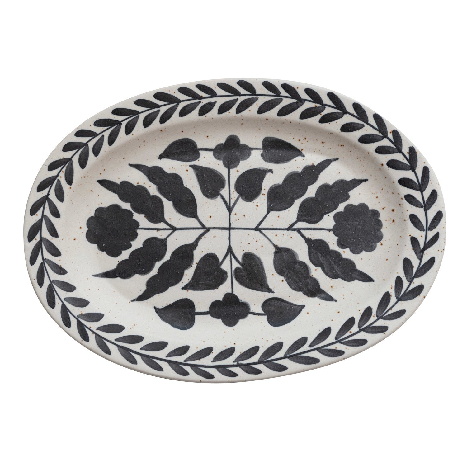 Hand Painted Large Platter