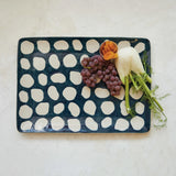 Dots Stoneware Platter