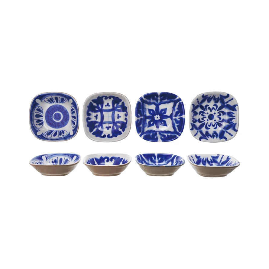 Blue & White Stoneware