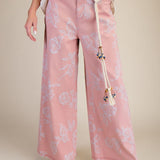 Daisy Twill Wide Leg Pants
