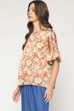 Amy Floral Top